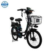 Bicicletă electrică cu suport mare pentru picioare
